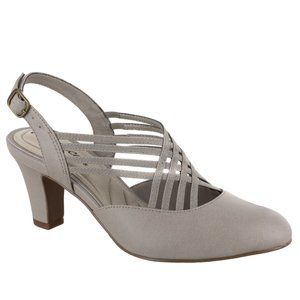 Easy Street Oatmeal Sapphire Slingback Pump Size 10W